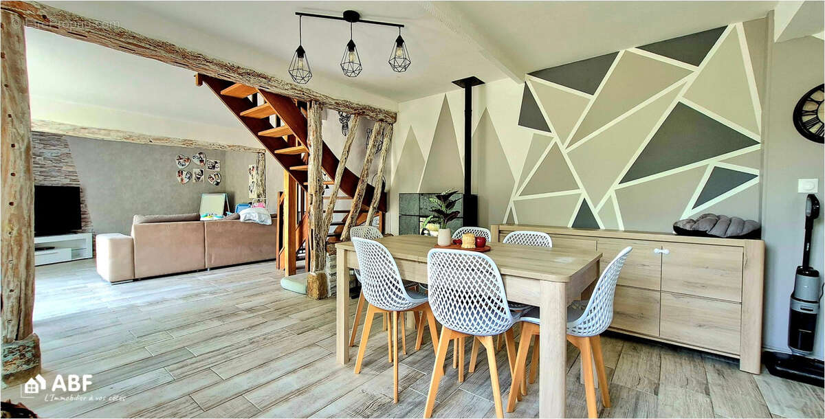 Anneville-sur-scie - longere 4 pieces / 2 chambres / belle parcelle arboree - photo 6