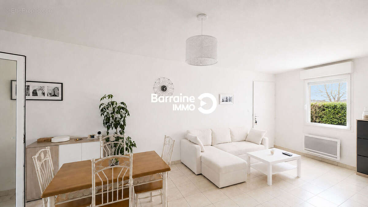 A vendre  crozon  appartement t3  2 chambres  jardn  parfait etat - photo 2