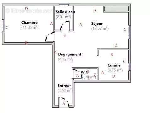 Vente Appartement Asnieres-sur-seine(92600) 249 500ï¿œ - photo 2