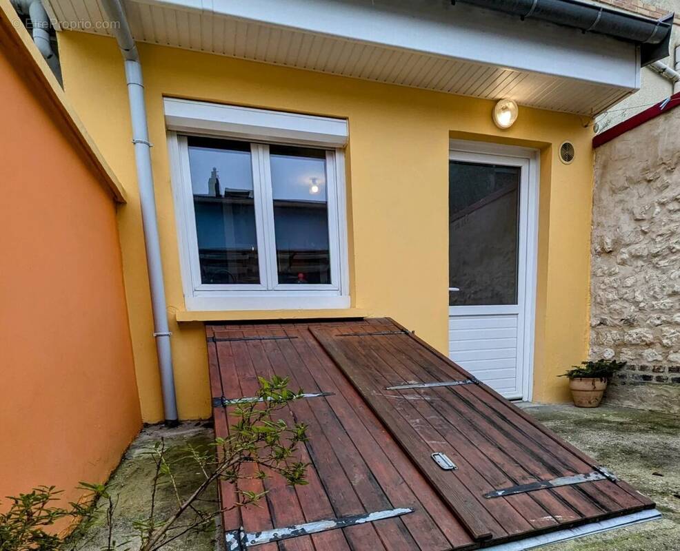 accès sous sol - Maison à ROUEN