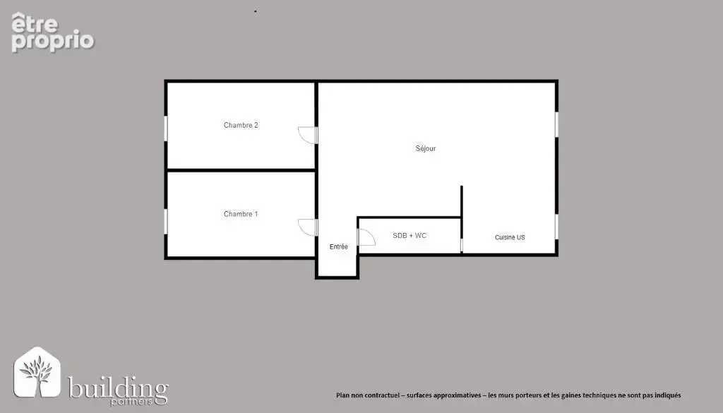 Louise michel - Appartement 3 pièces 58 m² - photo 3