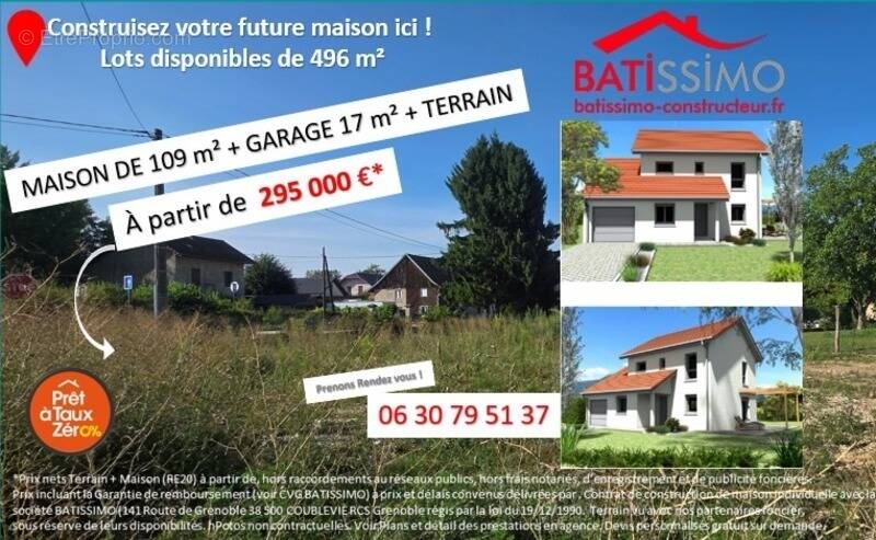 Terrain à ENTRE-DEUX-GUIERS