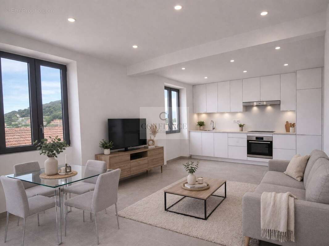 Appartement à LA TURBIE