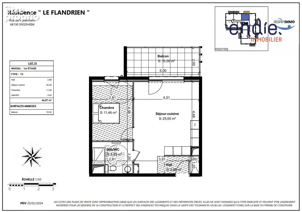 Appartement 2 pièces 4 497 m² à vendre à Ensisheim (68190) - photo 9