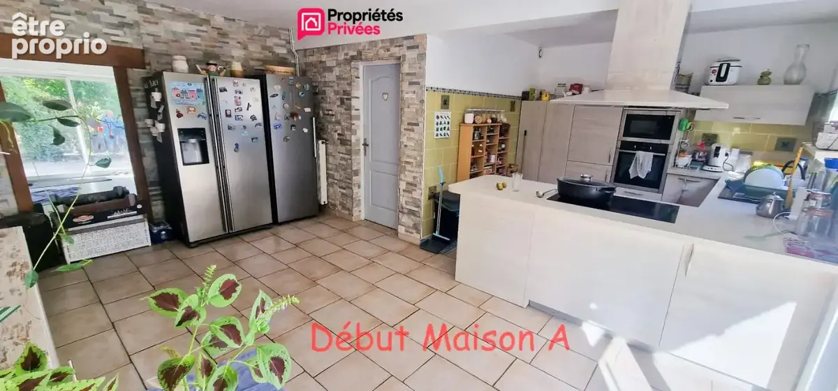 Maison 2 logements - 200 m²- 8 pièces - 6 chambres - terrain de 2158 m² - photo 2
