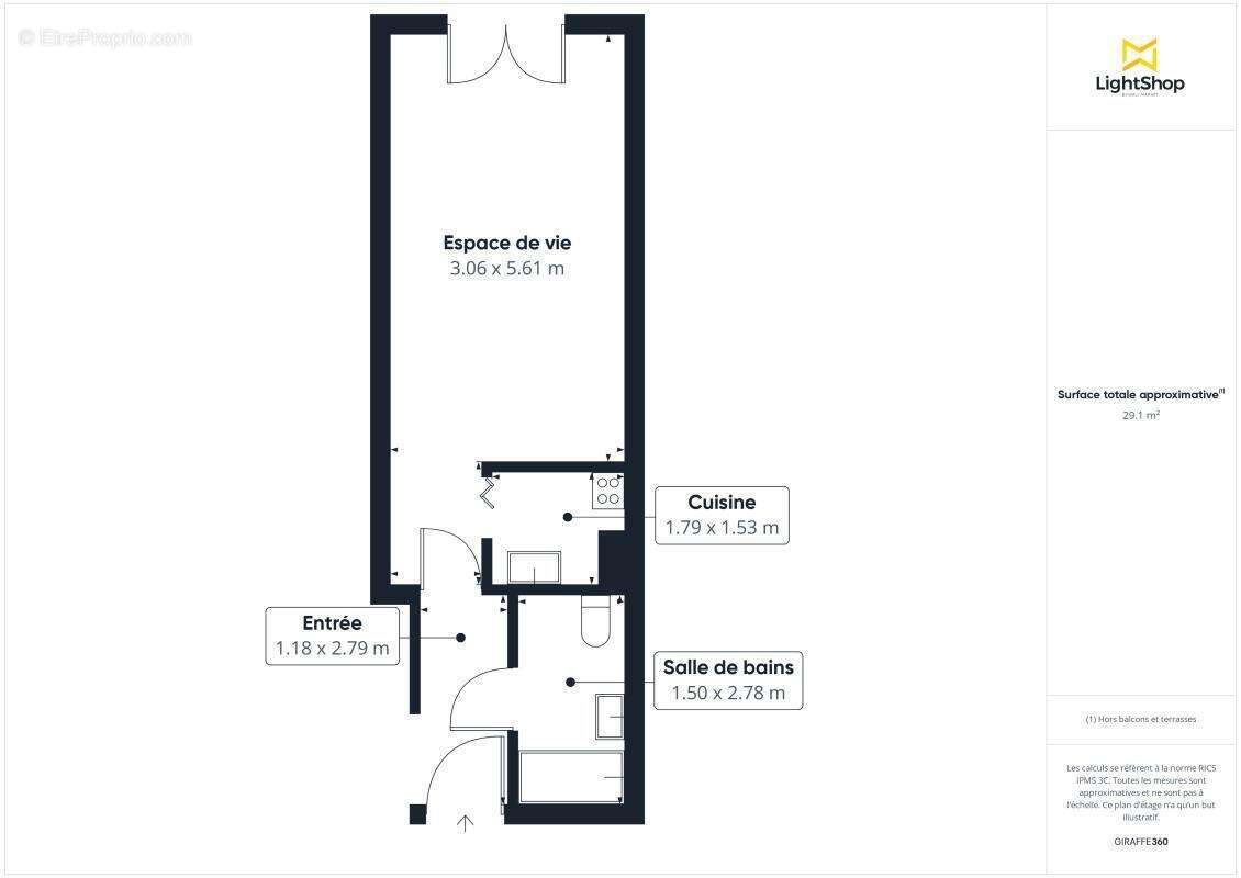 Appartement à PARIS-11E