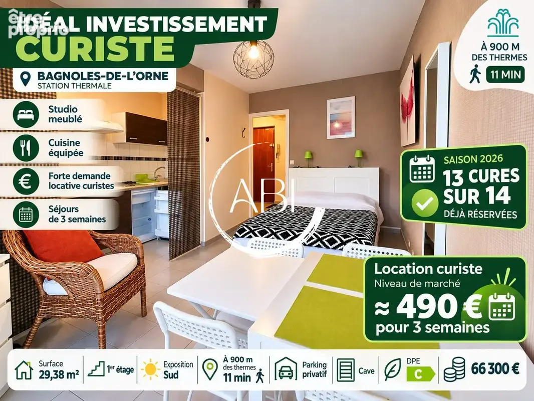 Appartement à BAGNOLES-DE-L'ORNE