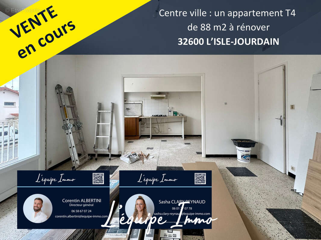 Appartement à L'ISLE-JOURDAIN