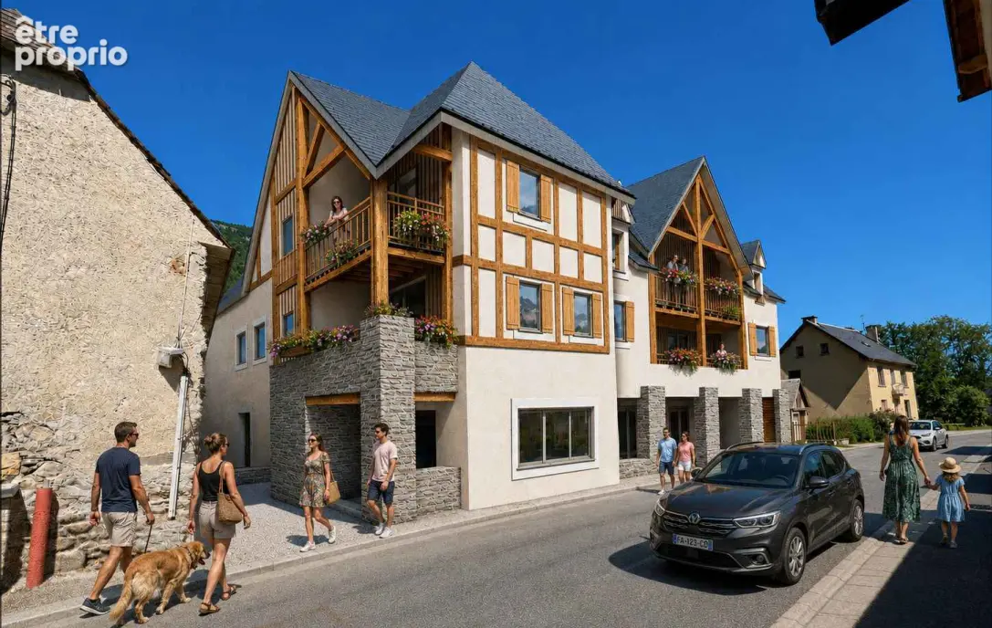 Nouveauté à loudenvielle  t4 neuf 76 m² + balcon  parking - photo 2