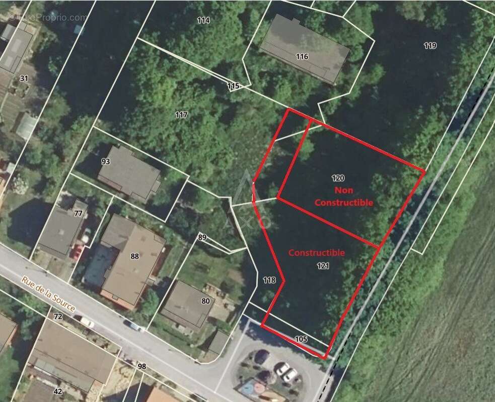 Terrain à SAINT-HUBERT