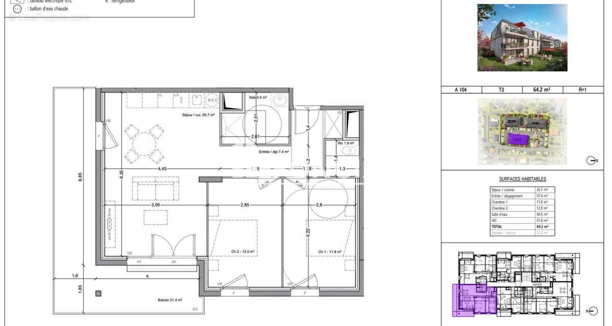 Appartement à CABOURG