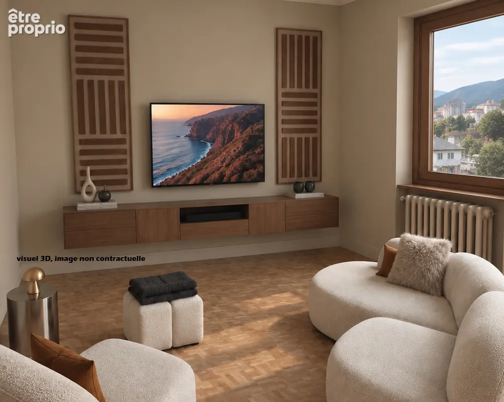 Chambéry T3 de 85 m² en étage - photo 2