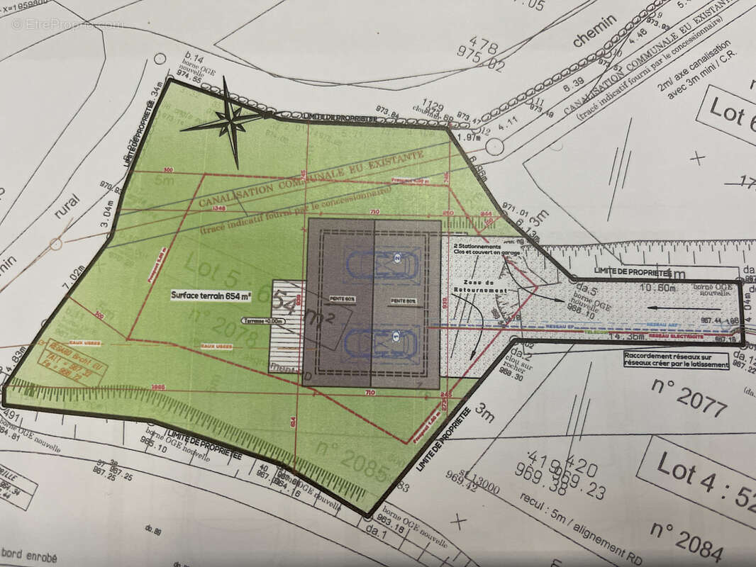 Terrain à FONTCOUVERTE-LA-TOUSSUIRE