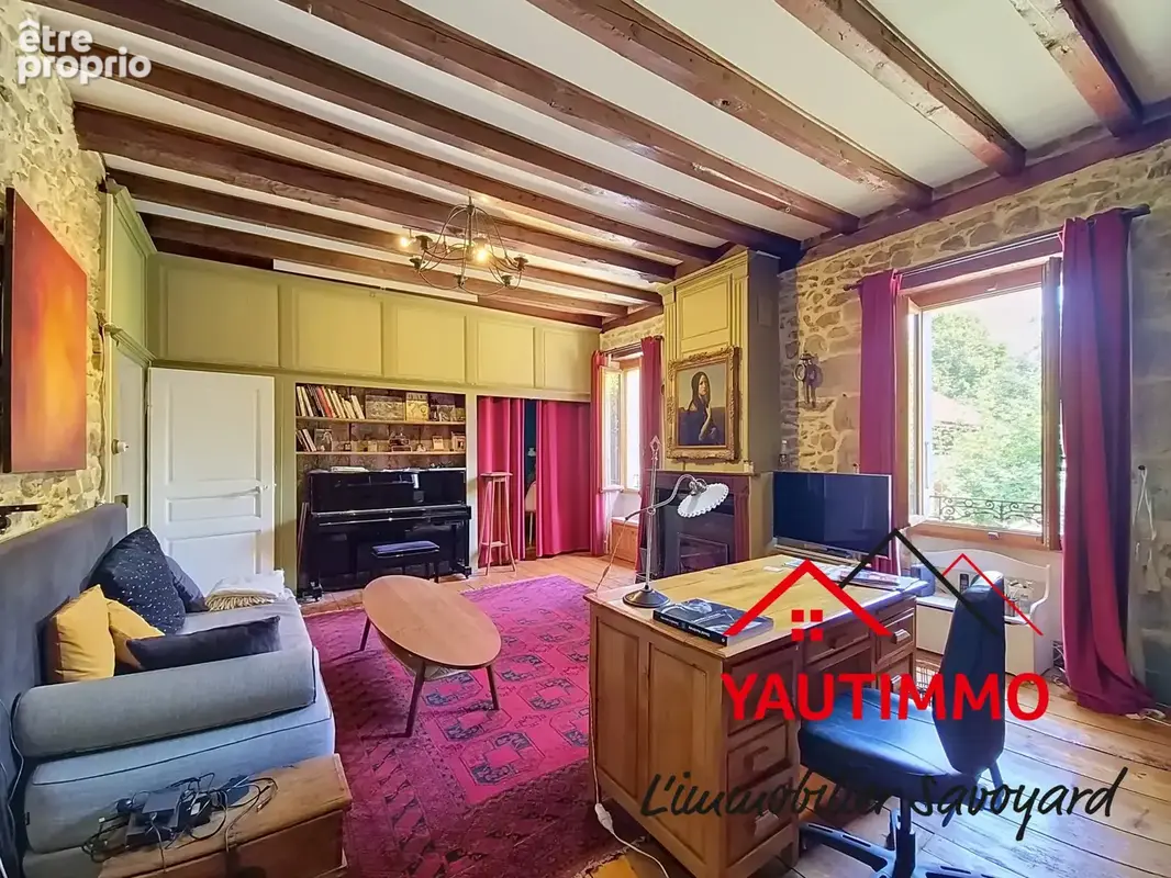 Maison de caractère en pierre   170 m2   Terrain 600 m2   Fillinges location d'une partie possible. - photo 11