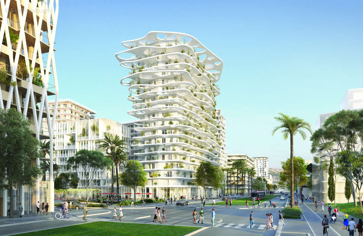 Nice / st marguerite - appartement 2 pièces avec terrasse et parking privatif - photo 5