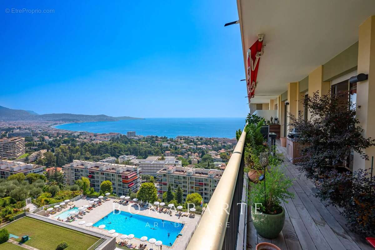 Nice – fabron  duplex en dernier étage – vue mer panoramique - photo 7