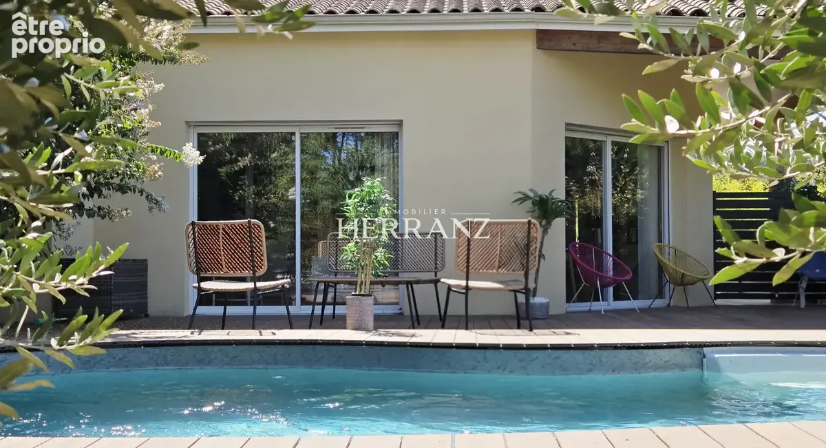 Maison aux prestations contemporaines 2019 - 120 m2 aec pisine et domotique - photo 1