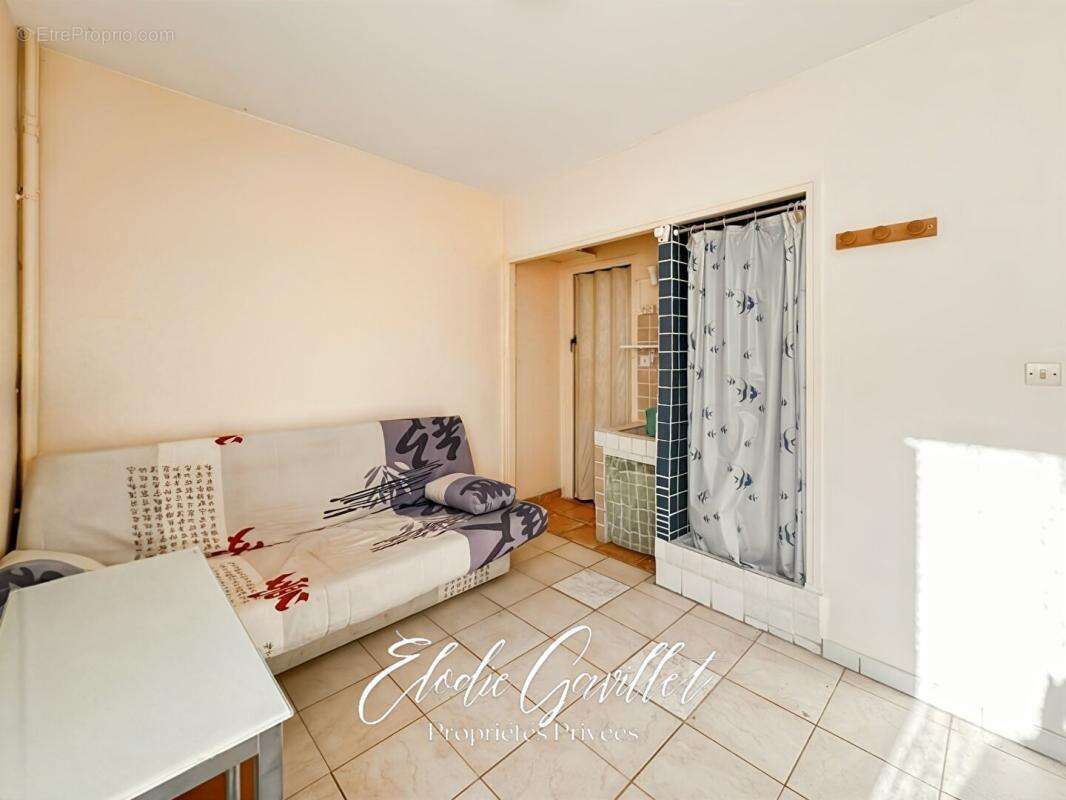 Studio Rennes Les Bains vue rivière 12 m² - photo 2