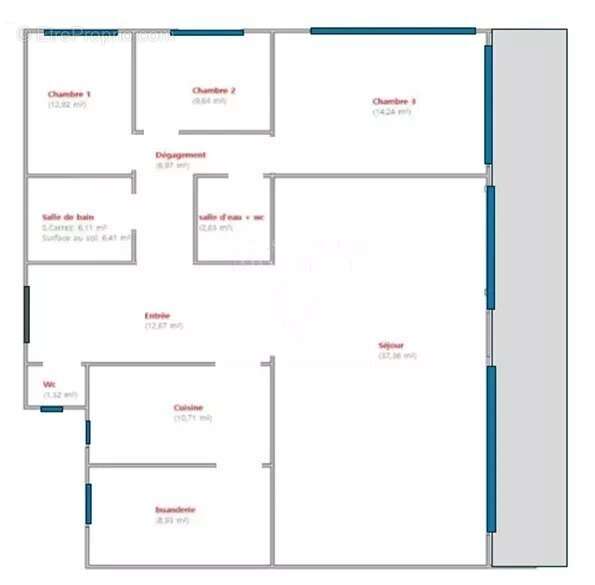 Appartement à PARIS-16E