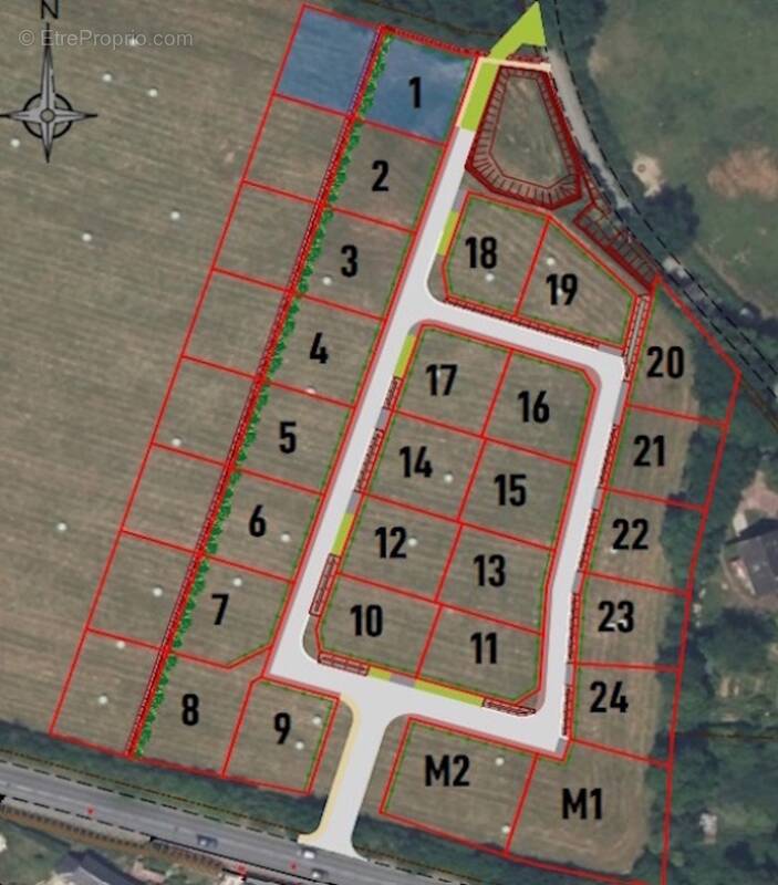 Terrain à VAUCELLES