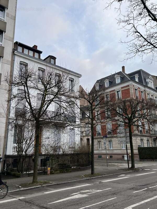 L'immeuble façade  - Appartement à STRASBOURG