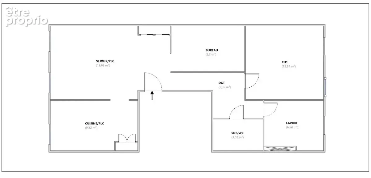 Spécial investisseurs – t2 bis 66 m² à rénover – marseille 5e - photo 2