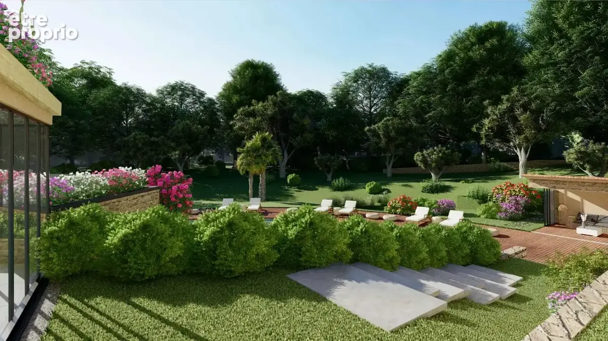 Mougins - Le Parc: 10.046 m2 terrain avec Villa 327 m2 ou Villa neuf 1040 m2 avec piscine au calme - photo 5