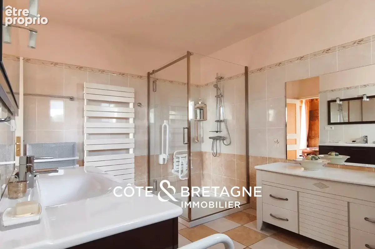 Maison néo-bretonne exposée sud vue mer, proche de paimpol  réf : 2026180 - photo 6