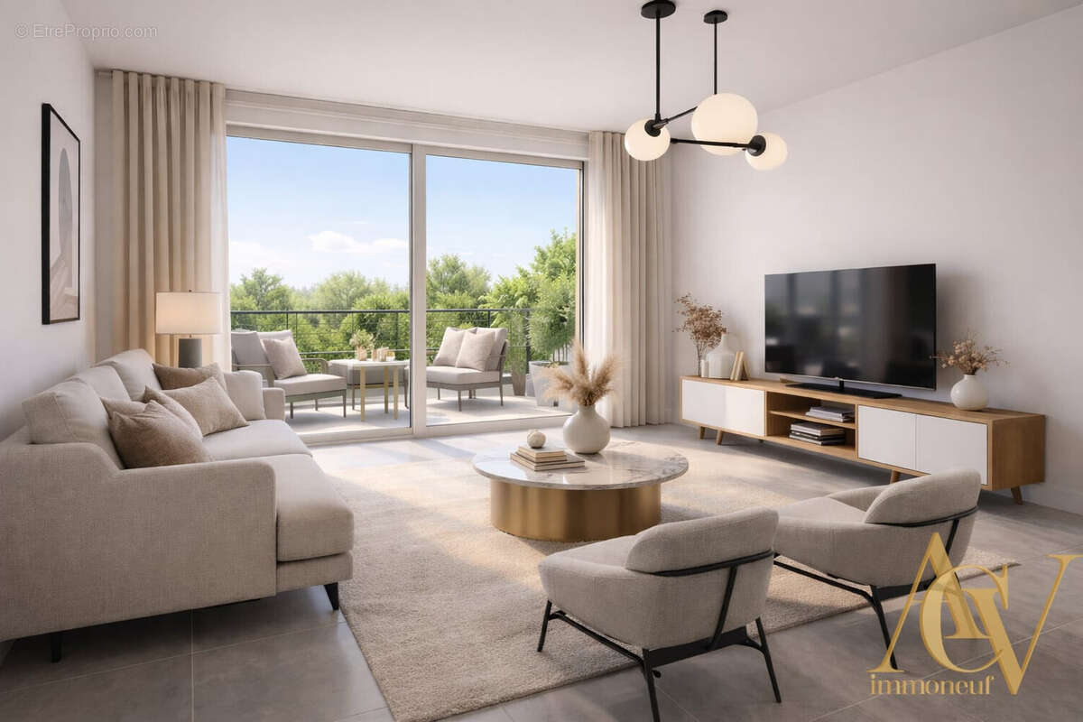 Grand 2 Pièces au centre-ville de Pégomas 2 - Appartement à PEGOMAS