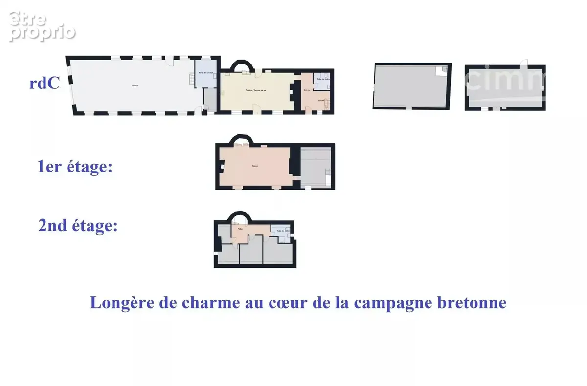 Locmalo - Belle longère bretonne avec dépendances et grand terrain arboré au calme - photo 2