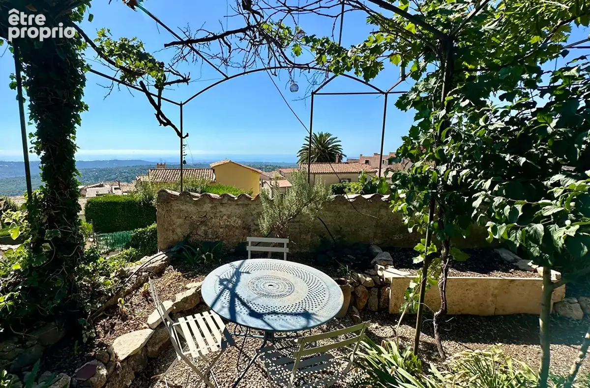 Saint Jeannet  Maison de village 3P Jardin, terrasse et vue Mer - photo 9