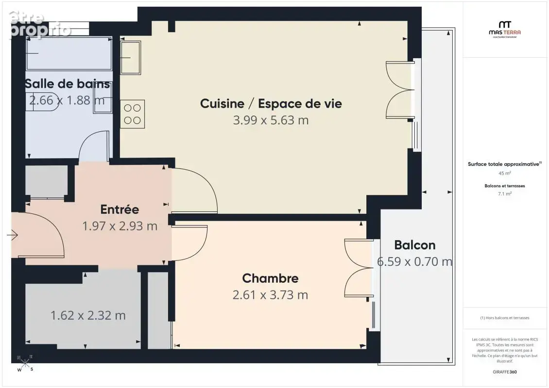 Appartement - photo 6