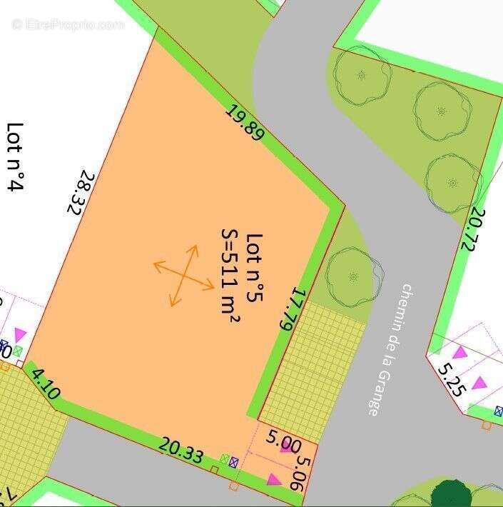 Terrain à LA CHAPELLE-DES-POTS