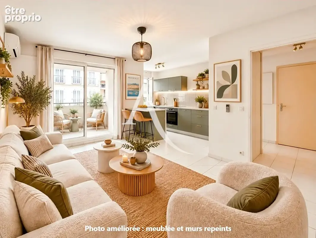 À vendre appartement T2 de 46 m² avec terrasse, parking et cave ? Prado 13008 Marseille - photo 7