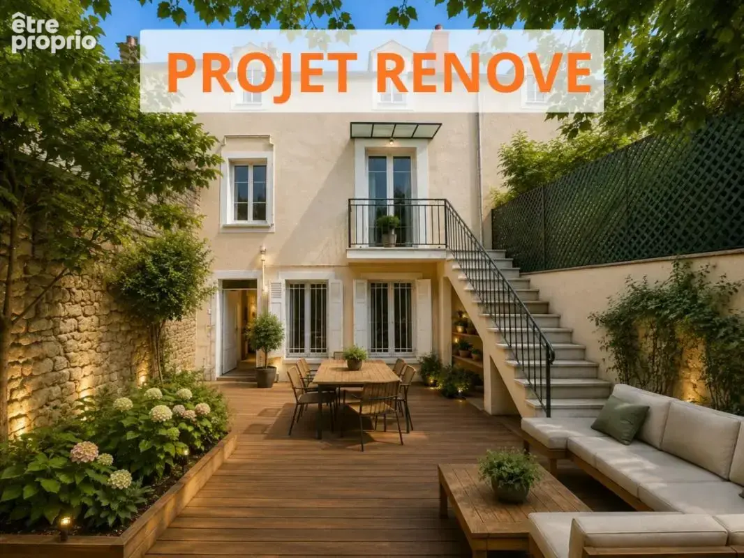 Étampes centre-ville – immeuble à fort potentiel avec jardin - photo 2