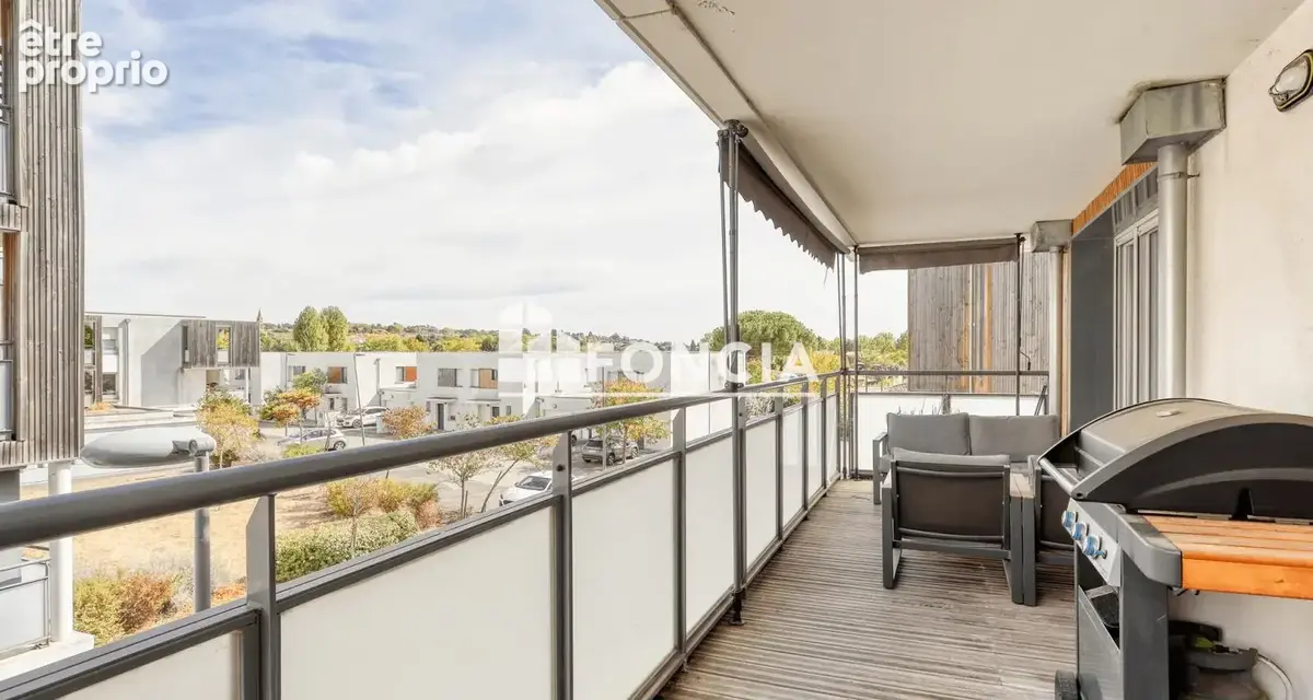 Balma : Lumineux T3 avec terrasse de 19 m² et 2 places de parking dans résidence récente de 2015 - photo 9