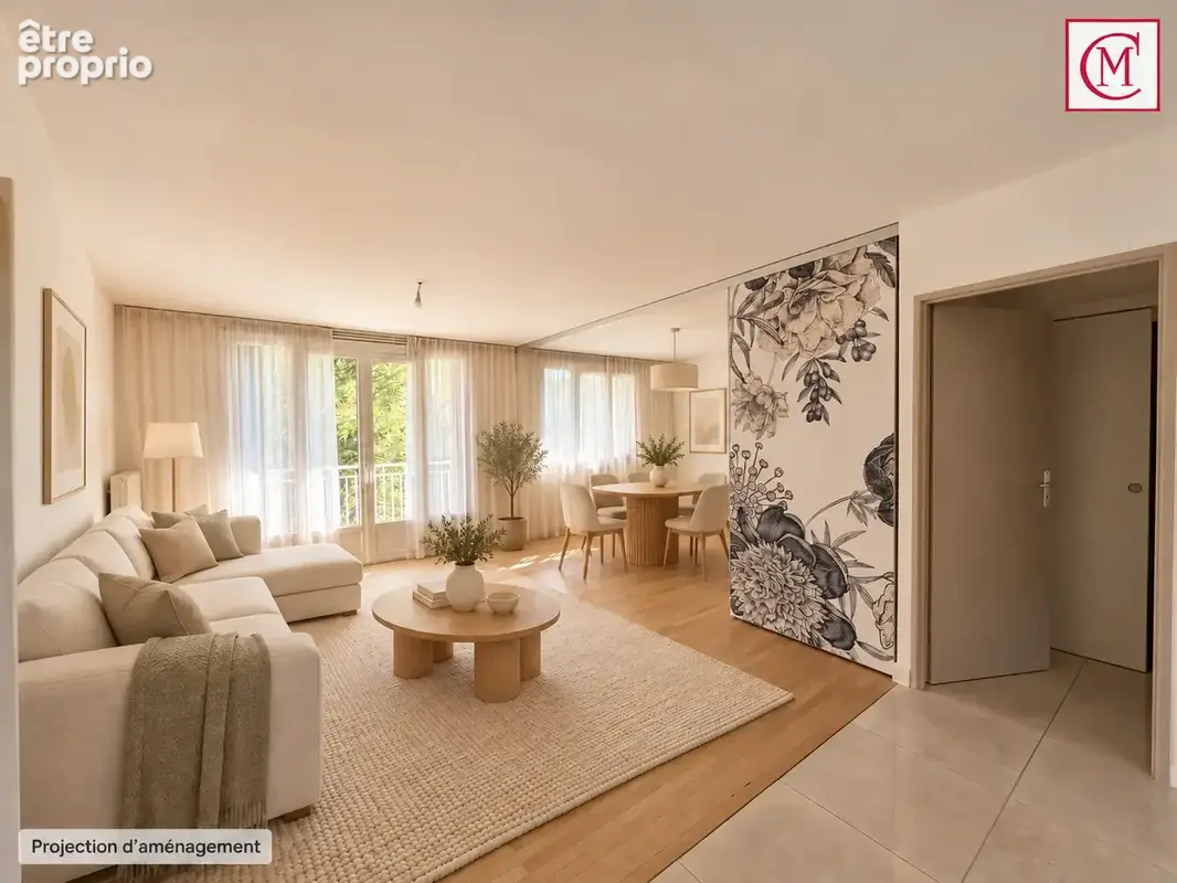 Appartement 4 pièces 93 m² à vendre à Meylan (38240) - photo 1