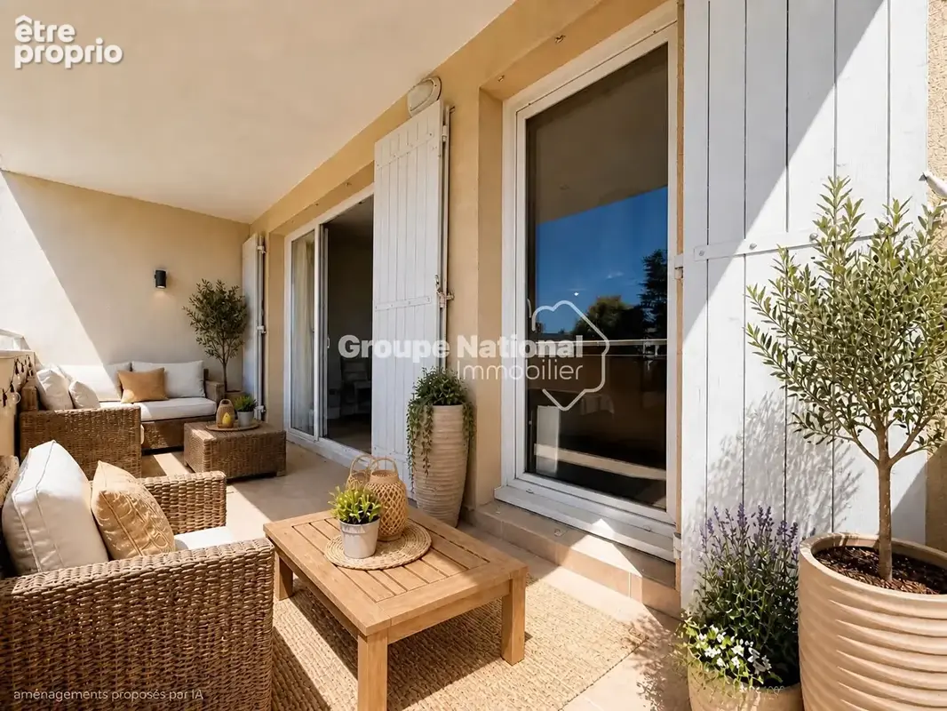 Appartement T3 lumineux avec grande terrasse ! - photo 4