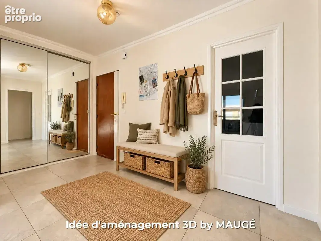 Appartement - 2 Chambres - 2 Balcons - Place de Parking en sous sol - Cave - Jolie vue dégagée - Proche toutes commodités - photo 2