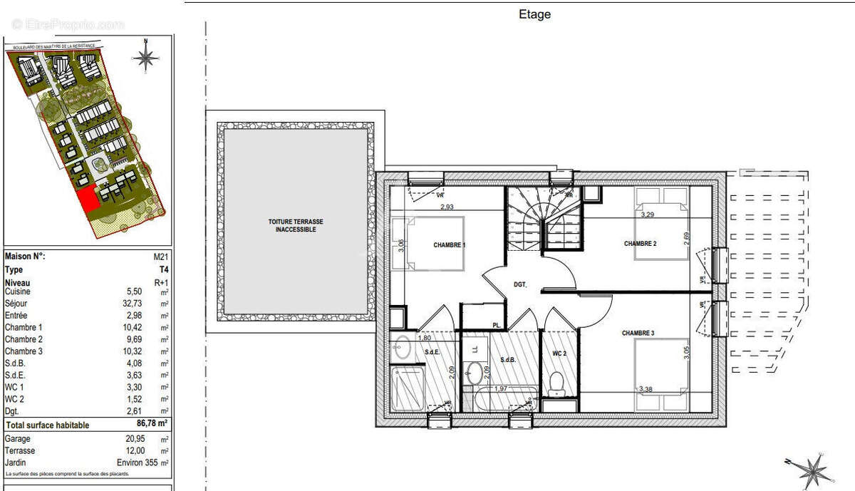 Appartement à COUERON