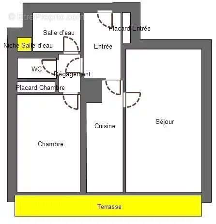 Appartement à LE CANNET