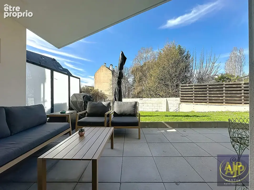 Nantes - tortiere - appartement t3 a vendre avec jardin privatif et garage. - photo 9