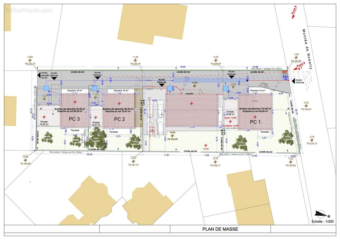 Terrain à SAINT-PRIEST