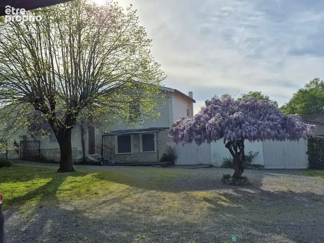 Lumlineuse maison en pierre avec grand hangar - photo 3