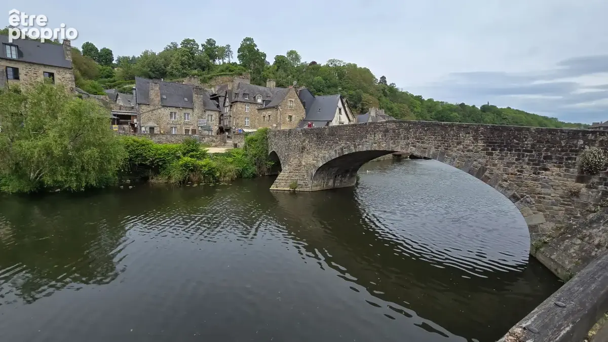 Port de Dinan: Charmante maison de pêcheur, avec terrasse vue Rance - photo 14
