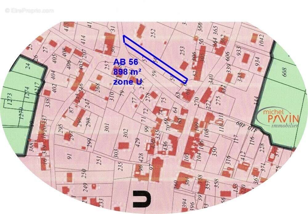 Terrain à LA GUERCHE-SUR-L&#039;AUBOIS