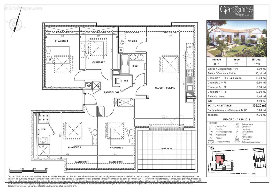 Appartement à L&#039;UNION