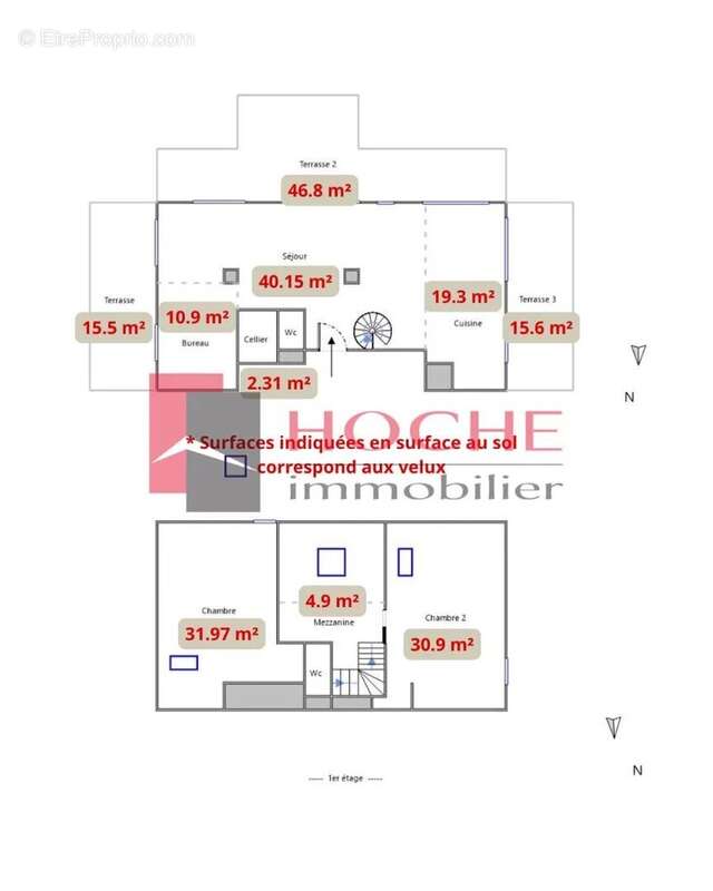 4 P + C  Duplex Penthouse - Garage - 106 m² - photo 18