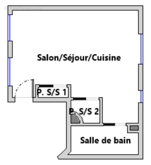 Appartement à PARIS-17E