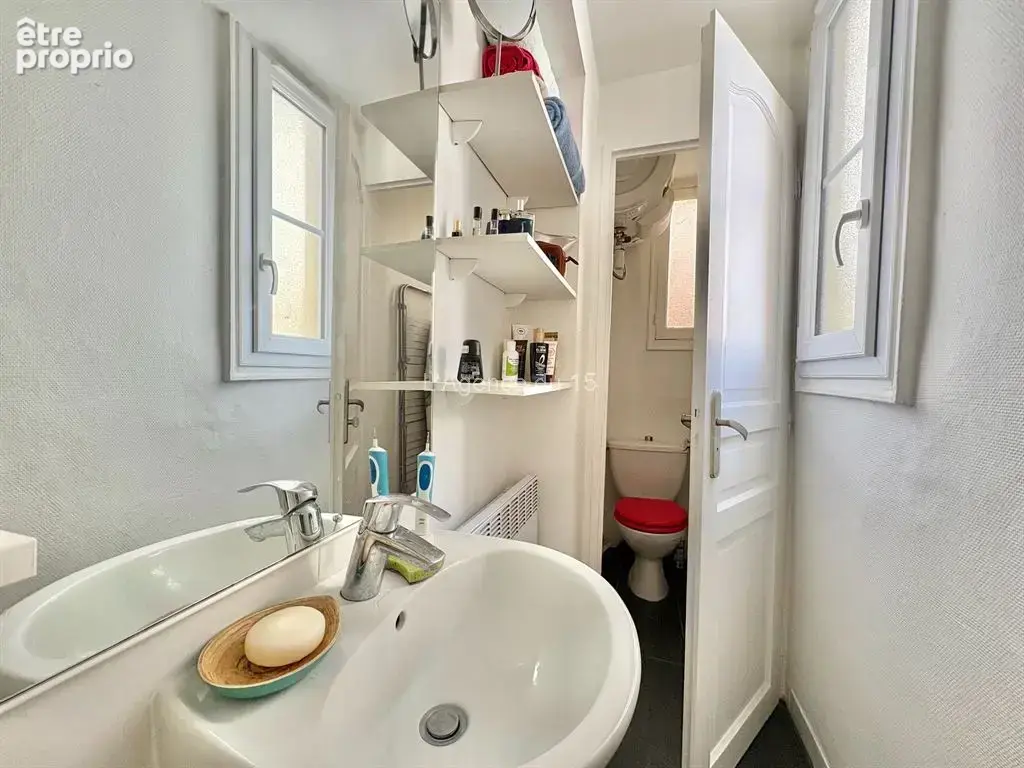 Metro commerce ou emile zola / ravissant 2 pieces / en rdc / ideal investisseur / - photo 7